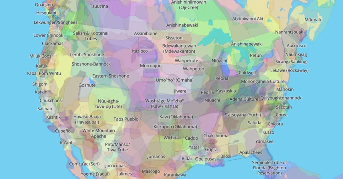 This Interactive Map Shows You What Native Land You’re Living On ...